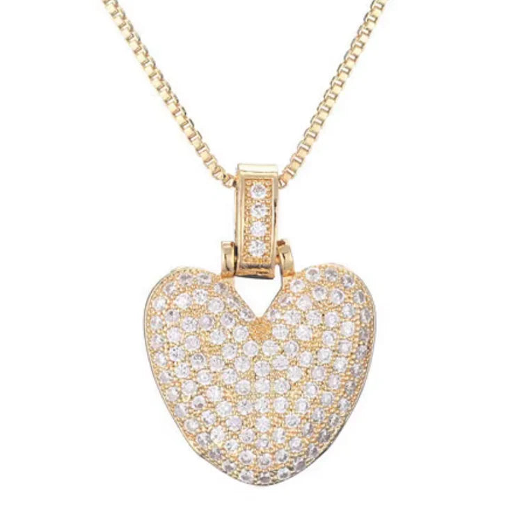 Gold Plated Bubble Initial Necklace