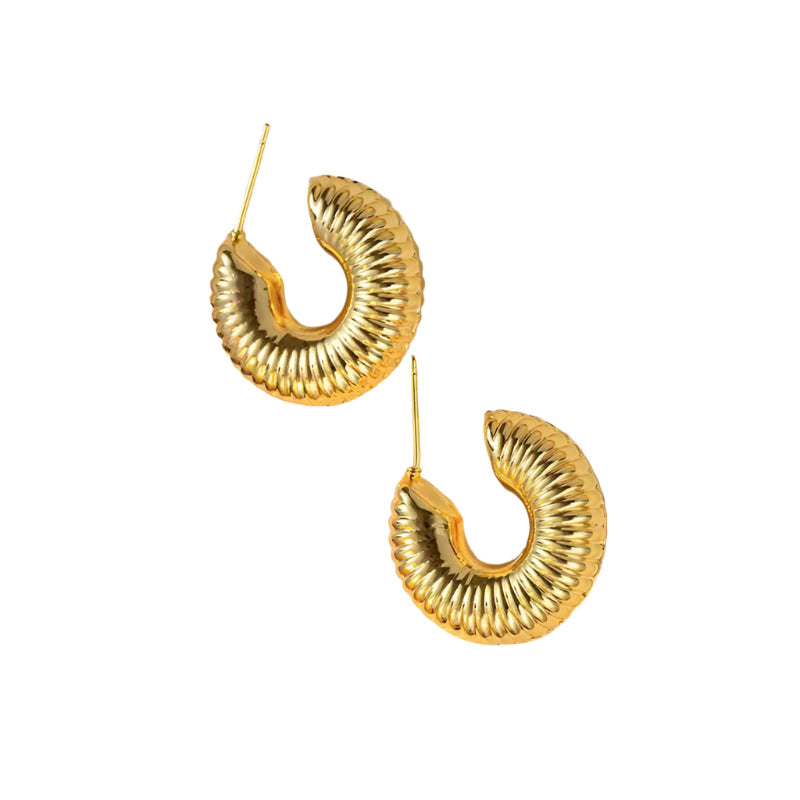 Tiny Gold Earrings