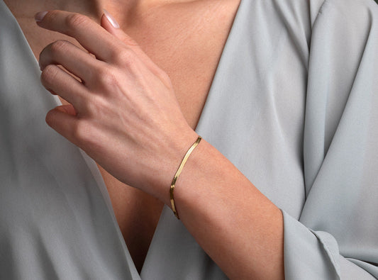 Serpente Gold Bracelet