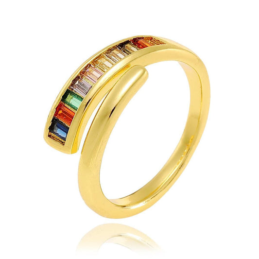 Shiny Spiral Ring